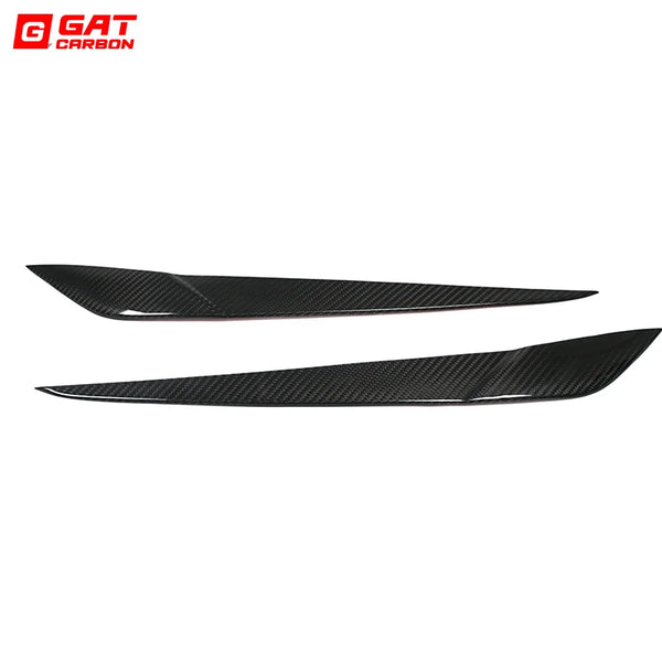 For BMW G80 G81 G82 G83 Carbon Fiber Headlight Trim Set Eyebrows