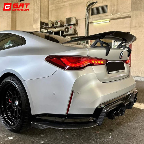 For BMW M4 G82 A Style Rear Spoiler Dry Carbon Fiber