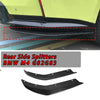 For BMW G80 G81 M3 G82 G83 M4 Dry Carbon Fiber Rear Side Skirts Extension