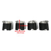 For BMW M2 M3 M4 Carbon Fiber Tailpipe G80 G81 G82 G83 G87 Exhaust Pipe Muffler Tip Nozzle Exhaust Head 4 PCS
