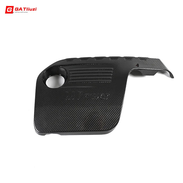 For BMW M3 M4 F80 F82 F83 S55 2014-2018 Engine Cover Dry Carbon Fiber