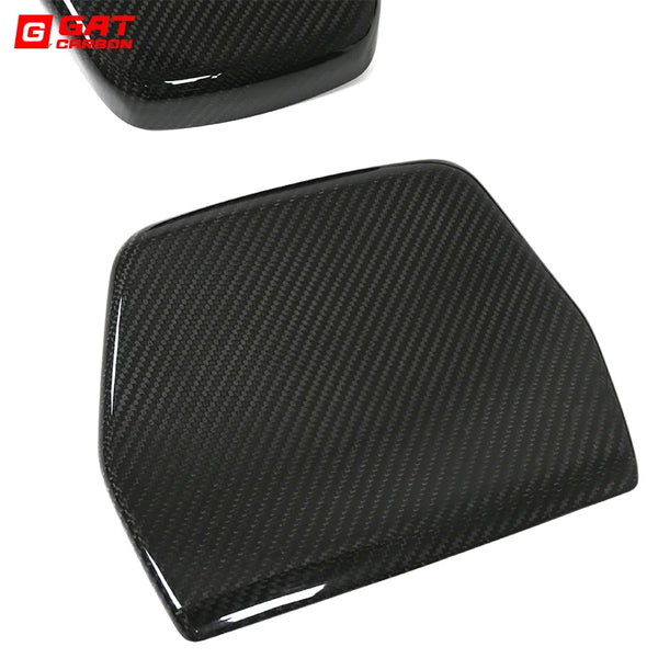For BMW F80 M3 F82 F83 M4 2014 - 2020 Dry Carbon Fiber 4Pcs Car Inner Seat Back Covers Trims