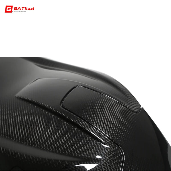 Dry Carbon Fiber Seat Back Cover Replacement Style For BMW M3 G80 X3M X4M X5M Interior Parts