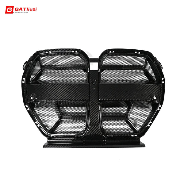 Dry Carbon Fiber Front Grille CLS Style For BMW M3 M4 G80 G82 G83 2021+