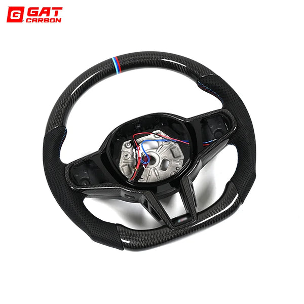 Dry Carbon Fiber Steering Wheel For BMW G80 M3 G82 M4 Old Upgrade 2025 M4 New Customized