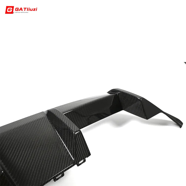 For BMW M2 G87 2023+ Dry Carbon Fiber Rear Diffuser MP Style
