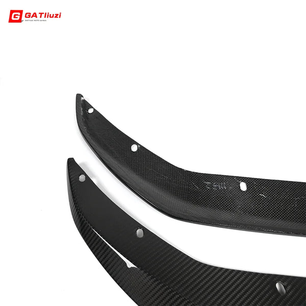 For BMW G80 G81 M3 G82 G83 M4 Dry Carbon Fiber Rear Side Skirts Extension