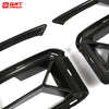 Dry Carbon Fiber Front Bumper Vent Set C-T Style For BMW M2 G87 2023+