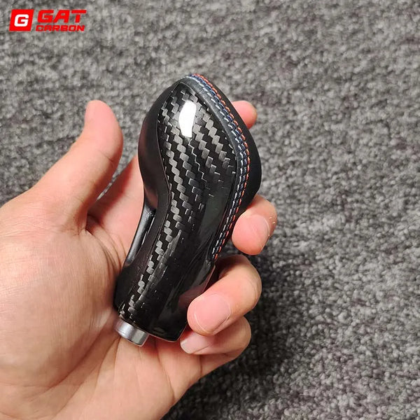 Dry Carbon Fiber Gear Shift Cover For BMW M2 M3 M4/X3M X4M X5M X6M Lci/XM Gear Selector Cover Knob Trim