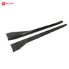 For BMW M3 M4 G80 G82 G83 2021+ Dry Carbon Fiber Side Skirt Set MP Style