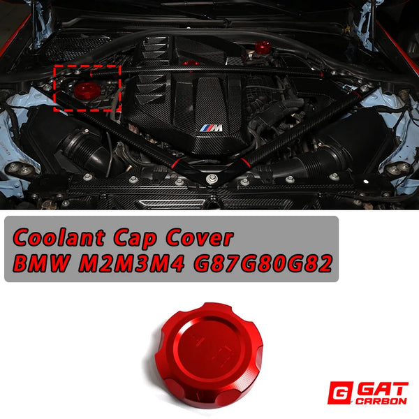 Engineering G8X M2M3M4 Cap Cover Kit Oil Cap Cover Coolant Cap Cover Heat Exchange Cap Cover