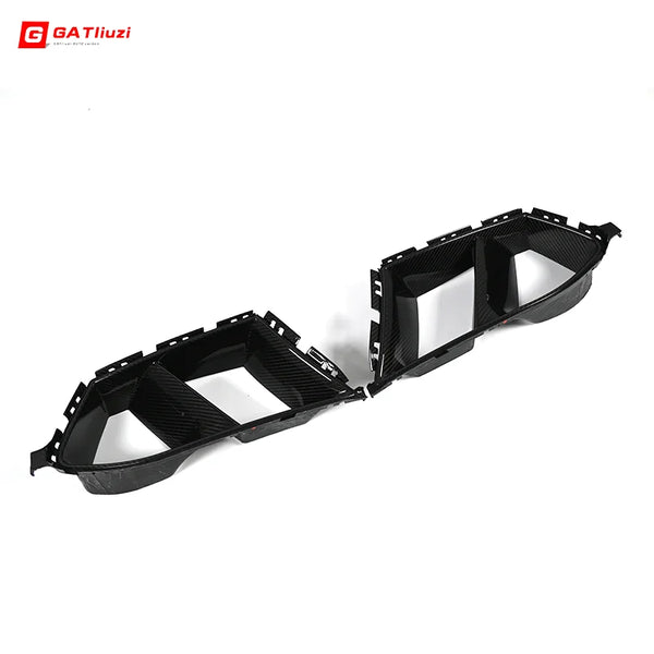 Front Bumper Vent Set For BMW G80 G82 G83 M3 M4 Dry Carbon Fiber