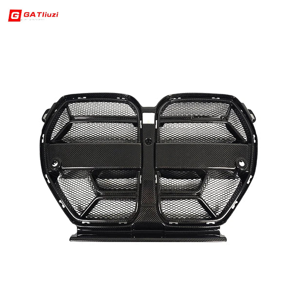 Dry Carbon Fiber Front Grille CLS Style For BMW M3 M4 G80 G82 G83 2021+