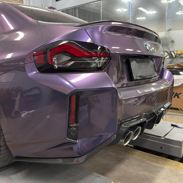 Dry Carbon Fiber CT Style Rear Diffuser for BMW M2 G87 2023+