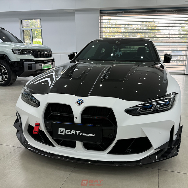 For BMW M3 G80 M4 G82 G83 2021+ Prepreg Dry Carbon Fibre Hood