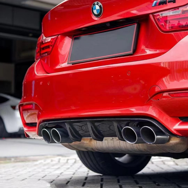 Dry Carbon Fiber For BMW F80 M3 F82 M4 MP Style Rear Diffuser