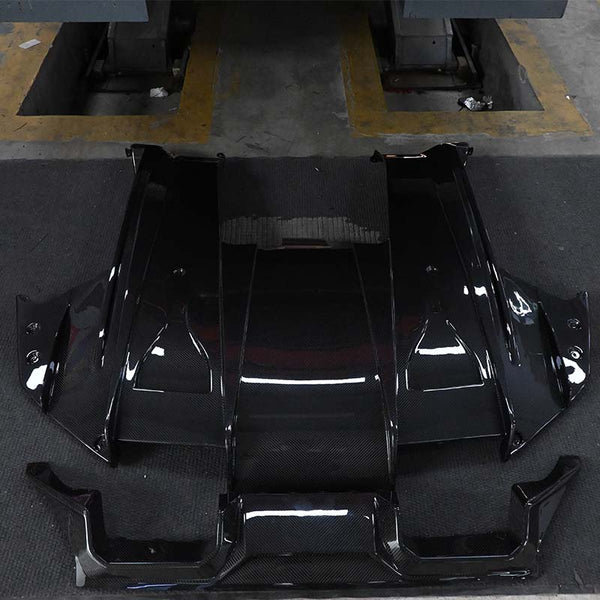 Dry Carbon Fiber Rear Diffuser A Style For BMW G87M2