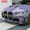 Dry Carbon Fiber Canard Set Ver Style For BMW G80 M3 G82 G83 M4 2021+ 4pcs/set