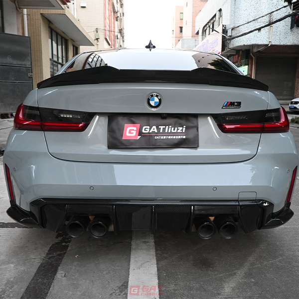 Fit For BMW G20 G22 G80 M3 G82 M4 Coupe 2021-2024 Duckbill Bodykit PSM Style Rear Trunk Spoiler Tail Wing Lip
