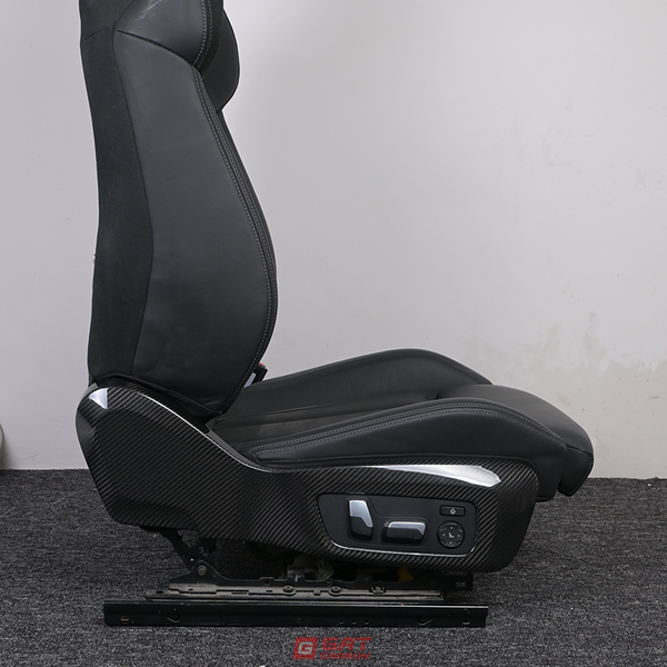 For BMW G80 G82 G87 Carbon Fiber Side Seat Cover Prepreg Carbon