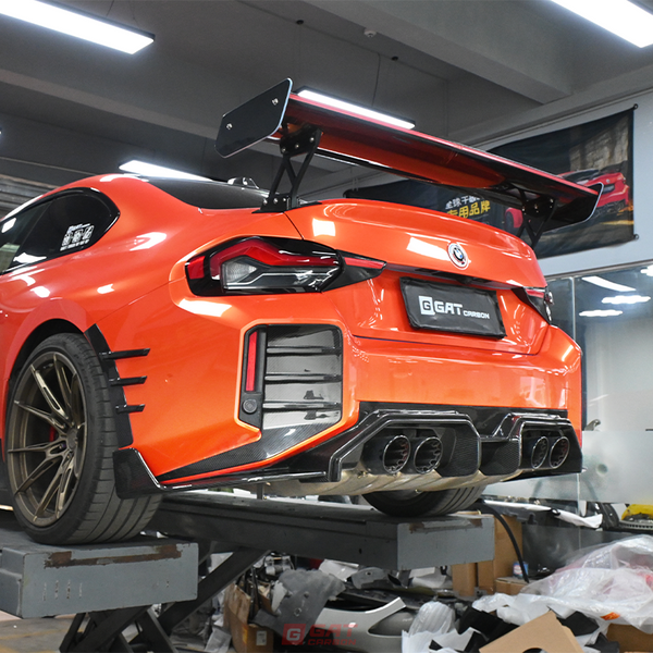 Dry Carbon Fiber Ad Style Rear Diffuser For BMW G87 M2 2023+