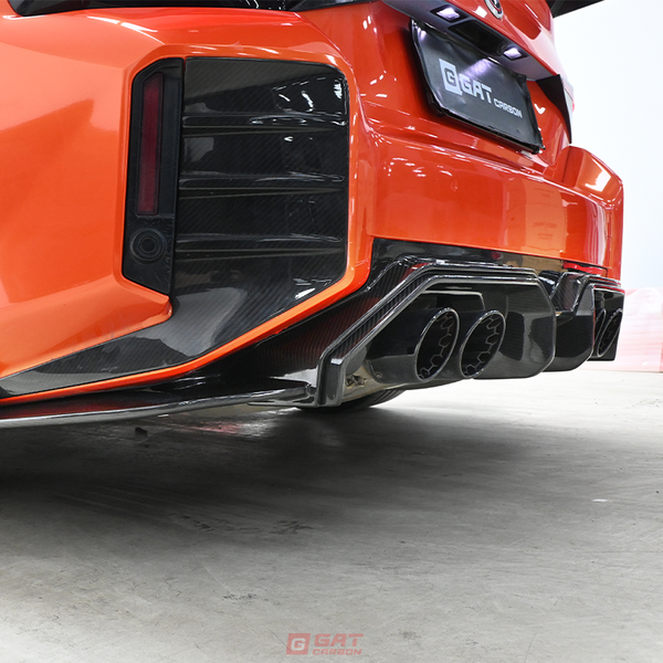 Dry Carbon Fiber Ad Style Rear Diffuser For BMW G87 M2 2023+