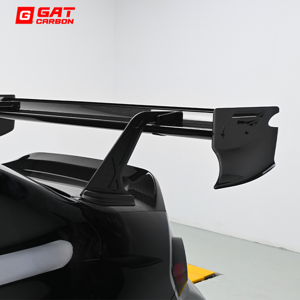 For BMW M2 M3 M4 G87 G80 G82 V2 Style Rear Spoiler Dry Carbon Fiber