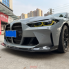 3 Pcs/Set Real Dry Carbon Fiber V Style For BMW G80 M3 G82 G83 M4 2021-IN