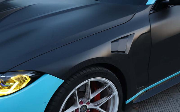 For BMW G80M3 G82M4 Dry Carbon Fiber Fender Set
