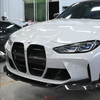 Dry Carbon Fiber Front Grille One-Piece ST StyleFor BMW M3 M4 G80 G82 G83 2021+