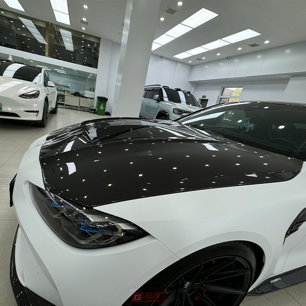 For BMW M3 G80 M4 G82 G83 2021+ Prepreg Dry Carbon Fibre Hood