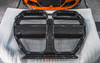 Dry Carbon Fiber Front Grille One-piece V Style For BMW M3 M4 G80 G82 G83 2021+