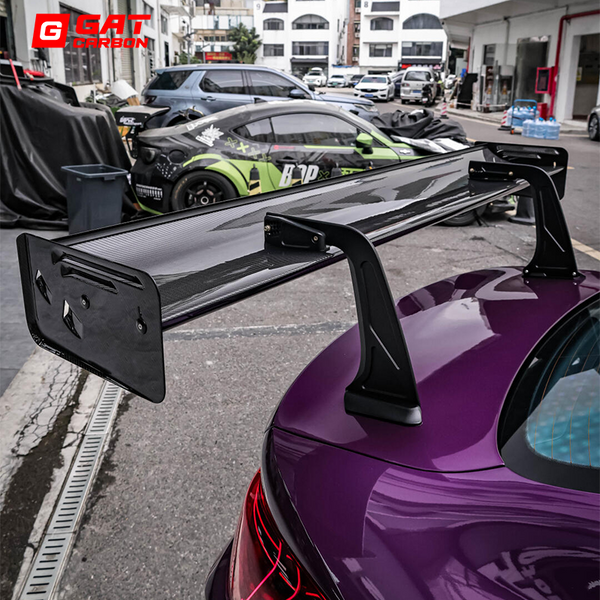 For BMW M2 M3 M4 G87 G80 G82 V1 Style Rear Spoiler Dry Carbon Fiber