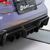 Dry Carbon Fiber Rear Diffuser ADV1 Style For BMW M3 G80 M4 G82 G83 2021+