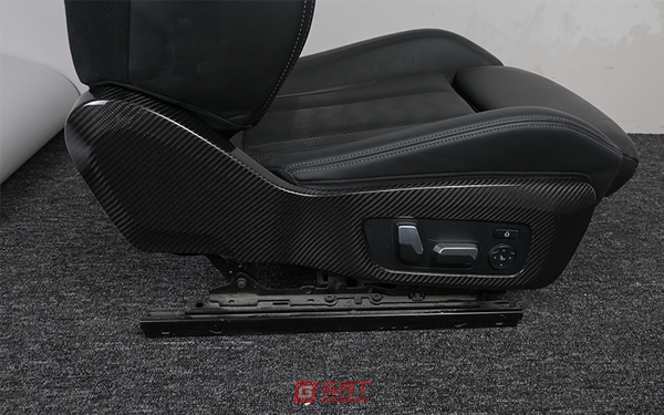 For BMW G80 G82 G87 Carbon Fiber Side Seat Cover Prepreg Carbon