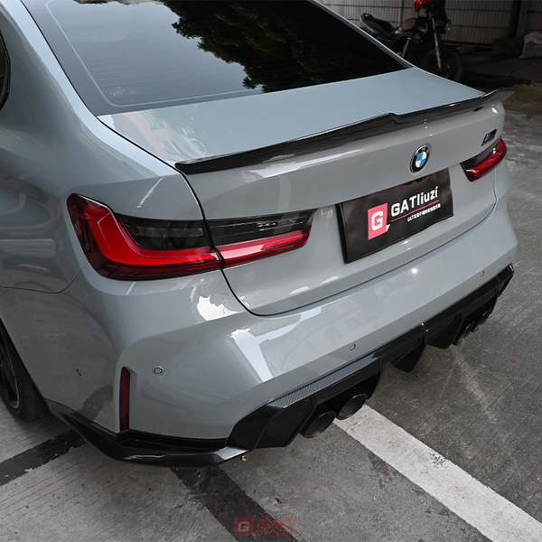 Fit For BMW G20 G22 G80 M3 G82 M4 Coupe 2021-2024 Duckbill Bodykit PSM Style Rear Trunk Spoiler Tail Wing Lip