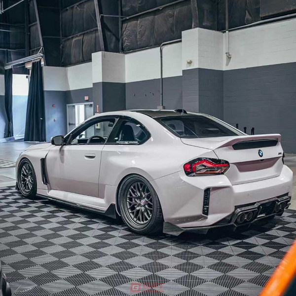 Dry Carbon Fiber V Style Side Skirt & Fender Set For BMW G87 M2 2023+ Body Kit