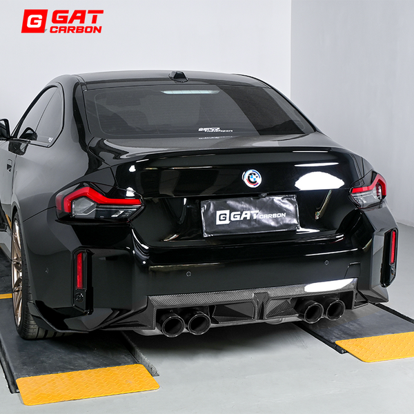 Dry Carbon Fiber Rear Diffuser CS Style For BMW G87 M2 2023-IN