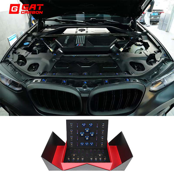 For BMW F97 X3M F98 X4M Engine Compartment Screws Titanium Alloy Screws