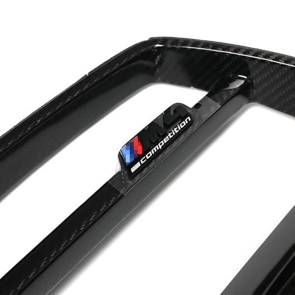 For BMW M3 G80 M4 G82 G83 2021+ Front Grille Side Vent Cover CompetitionEmblem Logo Stickers