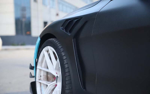 For BMW G80M3 G82M4 Dry Carbon Fiber Fender Set