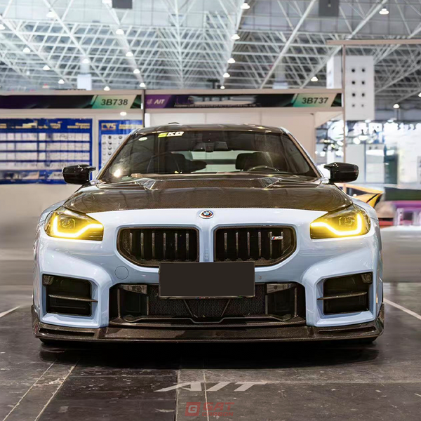 Dry Carbon Fiber Front Lip V Style For BMW G87 M2