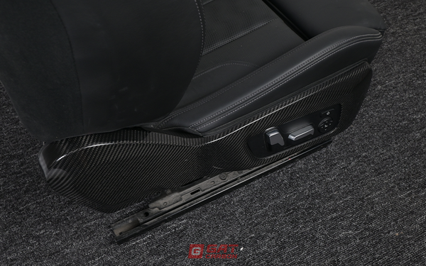 For BMW G80 G82 G87 Carbon Fiber Side Seat Cover Prepreg Carbon