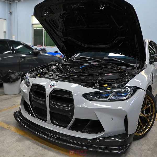 For BMW G80M3 G82M4 Front Lip GT4 Style Dry Carbon Fiber