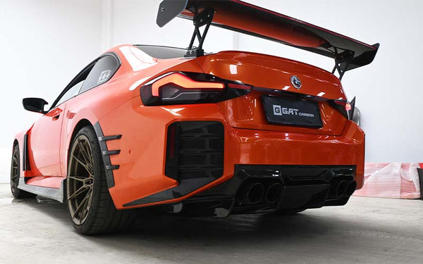 Dry Carbon Fiber Rear Diffuser A Style For BMW G87M2