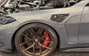 For BMW G80M3 G82M4 Dry Carbon Fiber Fender Set
