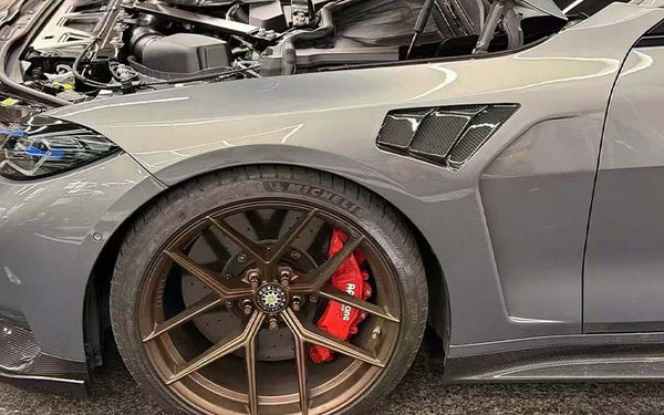 For BMW G80M3 G82M4 Dry Carbon Fiber Fender Set