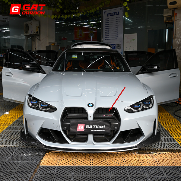 For BMW M3 G80 M4 G82 G83 2021+ CSL Front Grille Emblem Logo Stickers