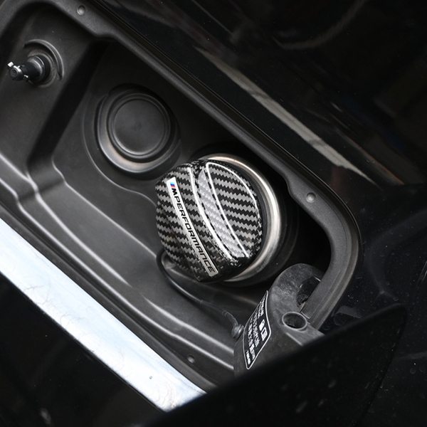 For BMW E90 E92 G30 F20 F21 F30 F32 F34 F80 F82 G80 G82 G83 G87 M3 M4 Dry Carbon Fiber Forged Fuel Tank Gas Cap Trim Cover