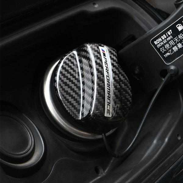 For BMW E90 E92 G30 F20 F21 F30 F32 F34 F80 F82 G80 G82 G83 G87 M3 M4 Dry Carbon Fiber Forged Fuel Tank Gas Cap Trim Cover